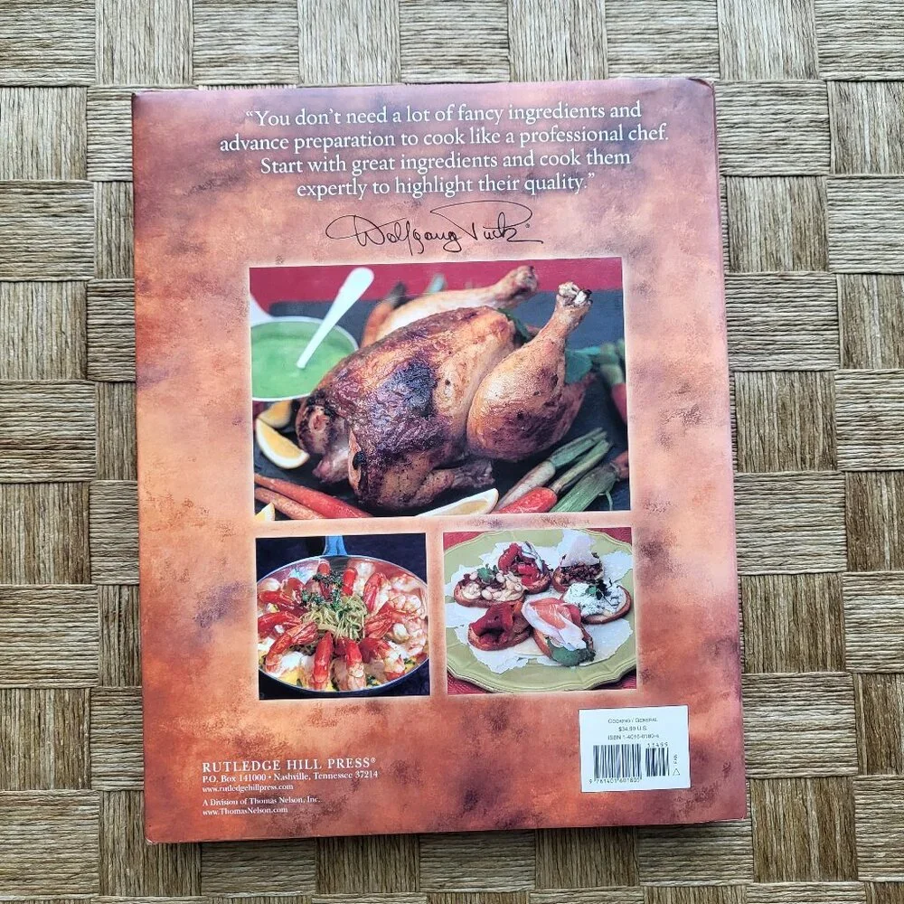 Wolfgang Puck Makes It Easy 1st Edition Hardcover Cookbook